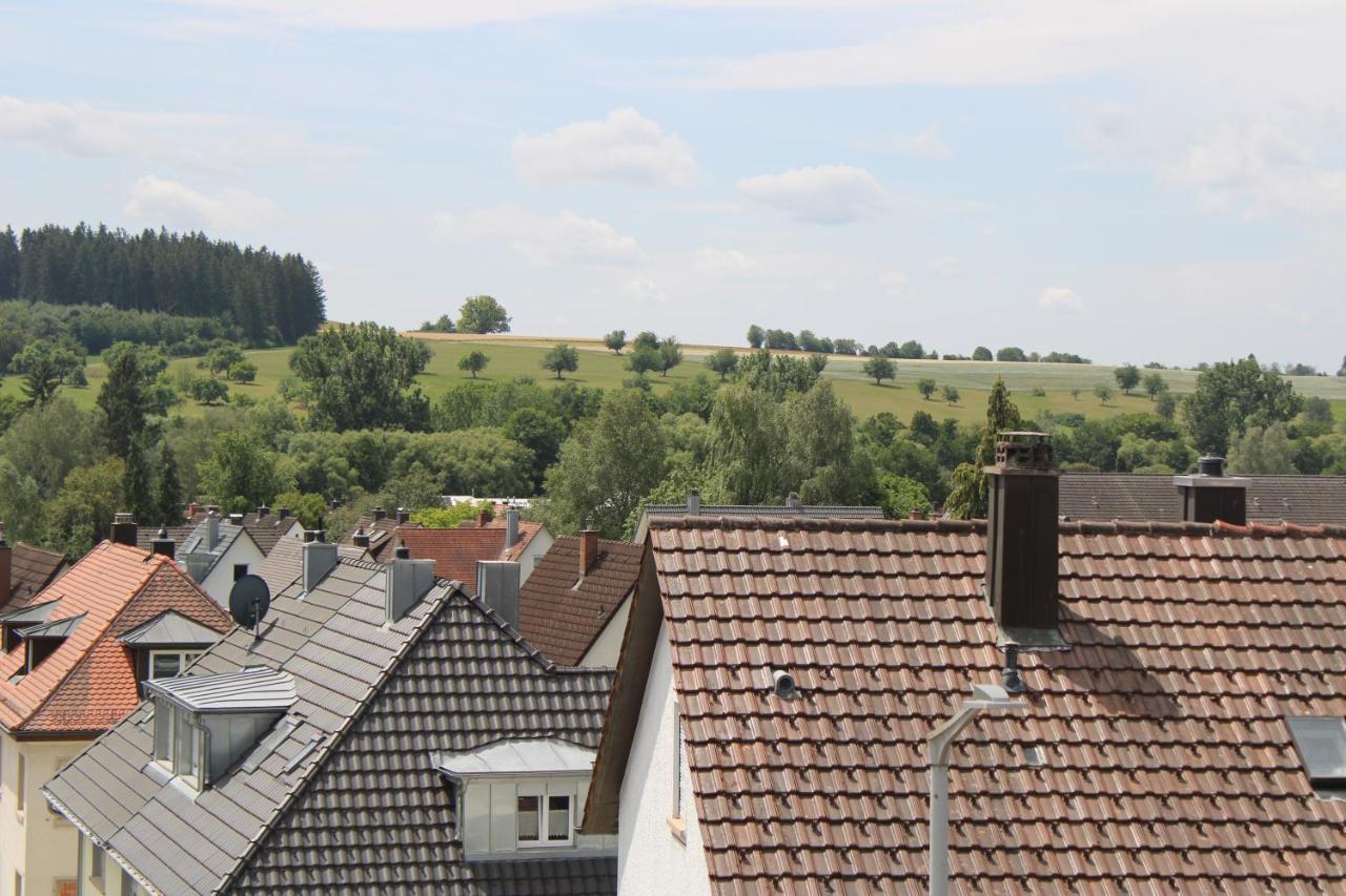 Blick Auf Den Magdalenenberg Apartman Villingen-Schwenningen Kültér fotó